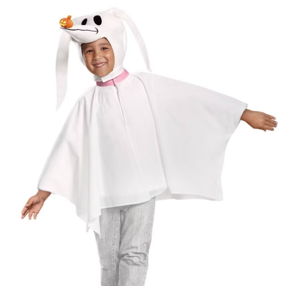 Zero Light Up Halloween Costume 4/6 Disney Nightmare Before Christmas Toddler